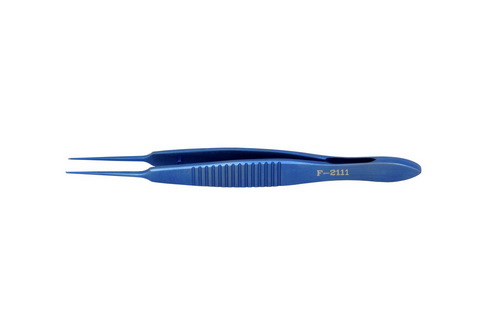 Пинцет фиксационный, 1х2 зуба, по Кастровьехо
