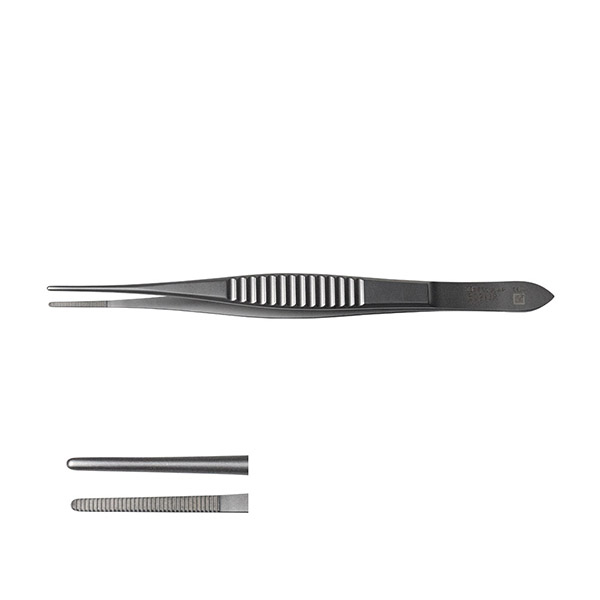 Пинцет анатомический, 150мм, GILLIES, AESCULAP