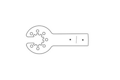 Полотно пильное, для осциллирующей пилы, AESCULAP