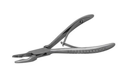 Кусачки костные, FRIEDMANN, изогнутые, 140мм, 3х15мм