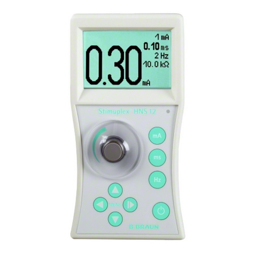 Прибор для поиска нервных сплетений при проводниковой анестезии, Стимуплекс HNS 12, B.BRAUN