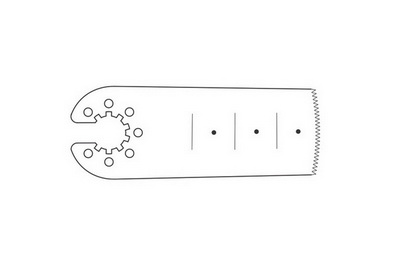 Полотно пильное, для осциллирующей пилы, AESCULAP