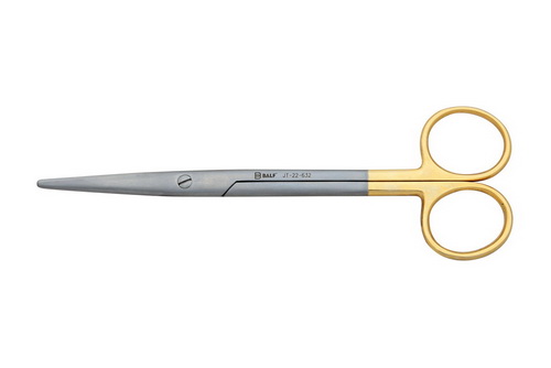 Ножницы тупоконечные MAYO-LEXER, ТС, BALF