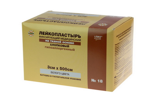 Лейкопластырь, тканевая основа