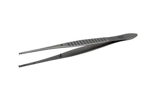 Пинцет хирургический, 150мм, 1х2 зуба, GILIES