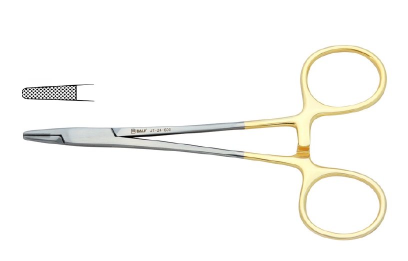 Иглодержатель, 120мм, TC, DERF