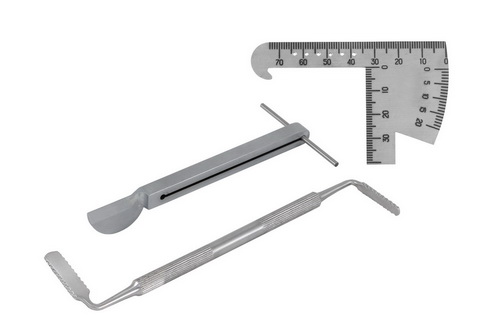 Набор инструментов для ТТО, (угломер, направляющая полотна)