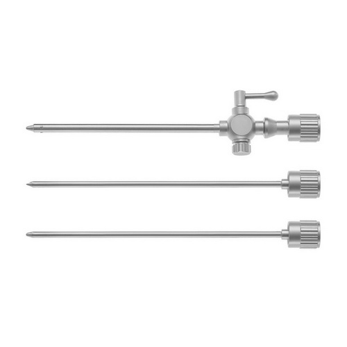 Канюля эндоскопическая, ирригационная, 70мм, D2.3мм, с одним краном, RZ