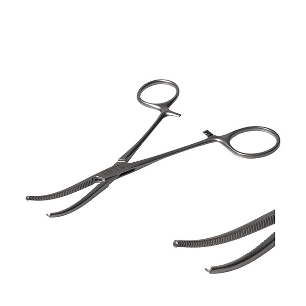 Зажим гемостатический KOCHER, AESCULAP